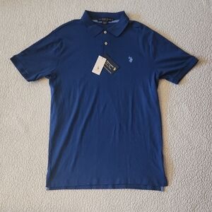 NWT US Polo Assn. 100% Luxury Cotton 2 Button Shirt Golf Gorpcore